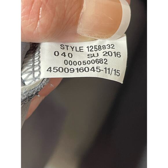 Under Armour Pre Game Woven Jacket Women XL Gray 1258832 Full Zip - Picture 5 of 5